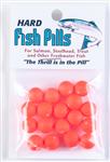 Hard Fish Pills/Floaties - Florescent Red